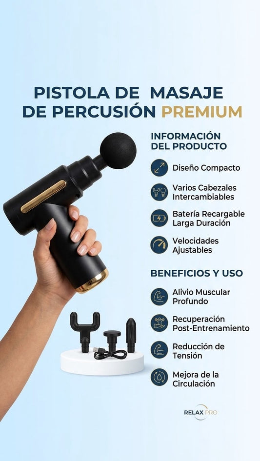 Pistola Masajeadora Muscular